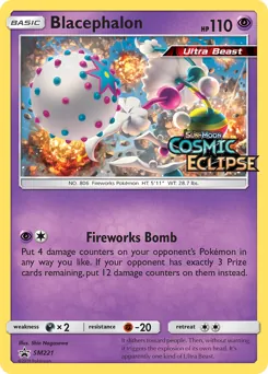 SM Black Star Promos Blacephalon Pokémon card